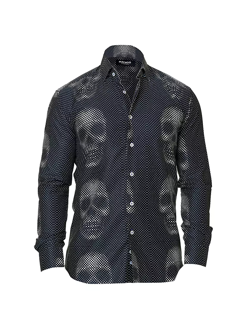 Футболка Luxor Funky Skull от Maceoo из 100% хлопка с уникальным дизайном Maceoo