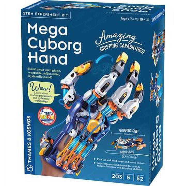 Thames & Kosmos Mega Cyborg Hand Science Kit, Children Ages 7+ Thames & Kosmos