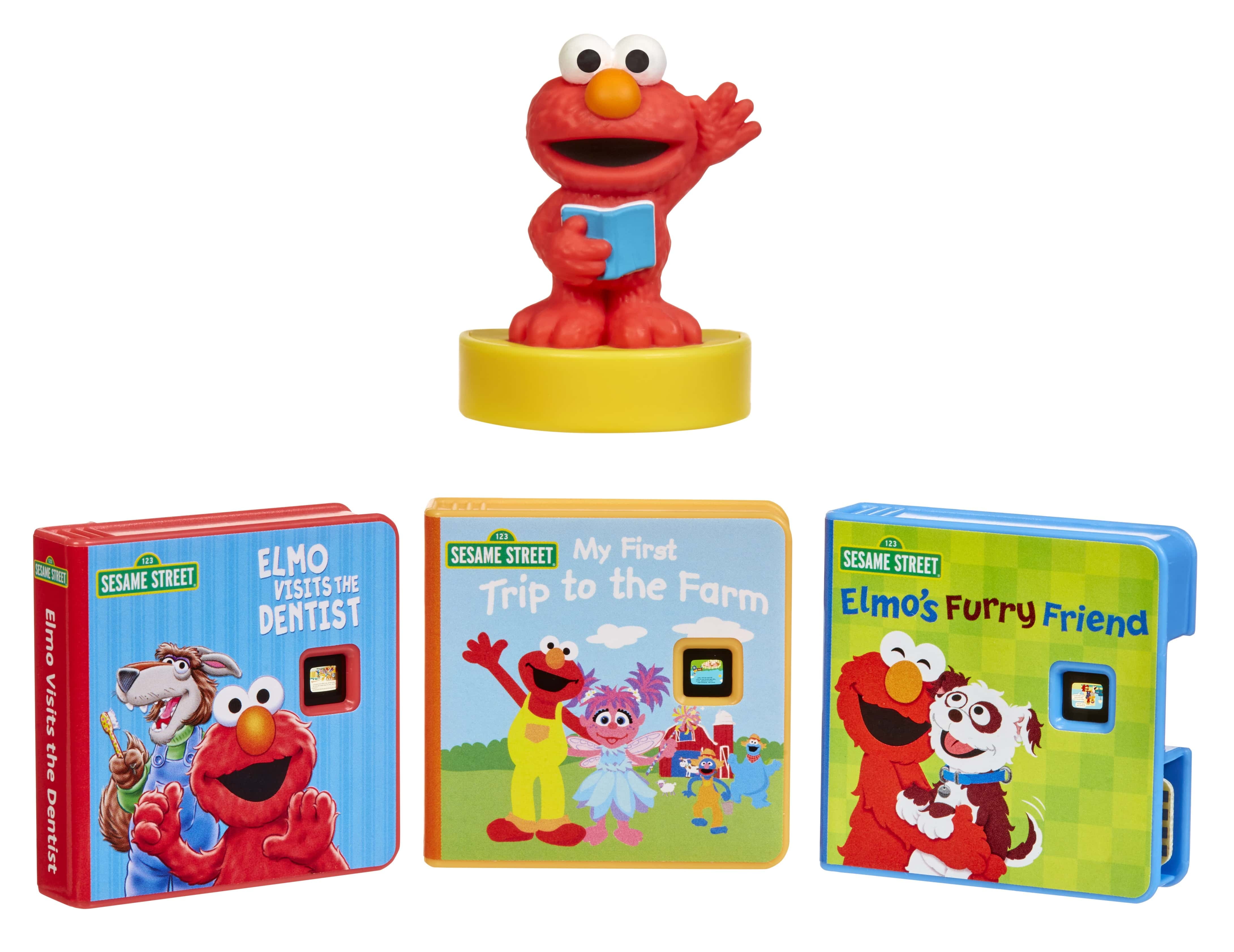 Little Tikes Story Dream Machine Sesame Street Elmo & Friends Story Collection, Books, Audio, Character, Toy Gift, Toddlers, Kids Girls Boys Ages 3+ Little Tikes