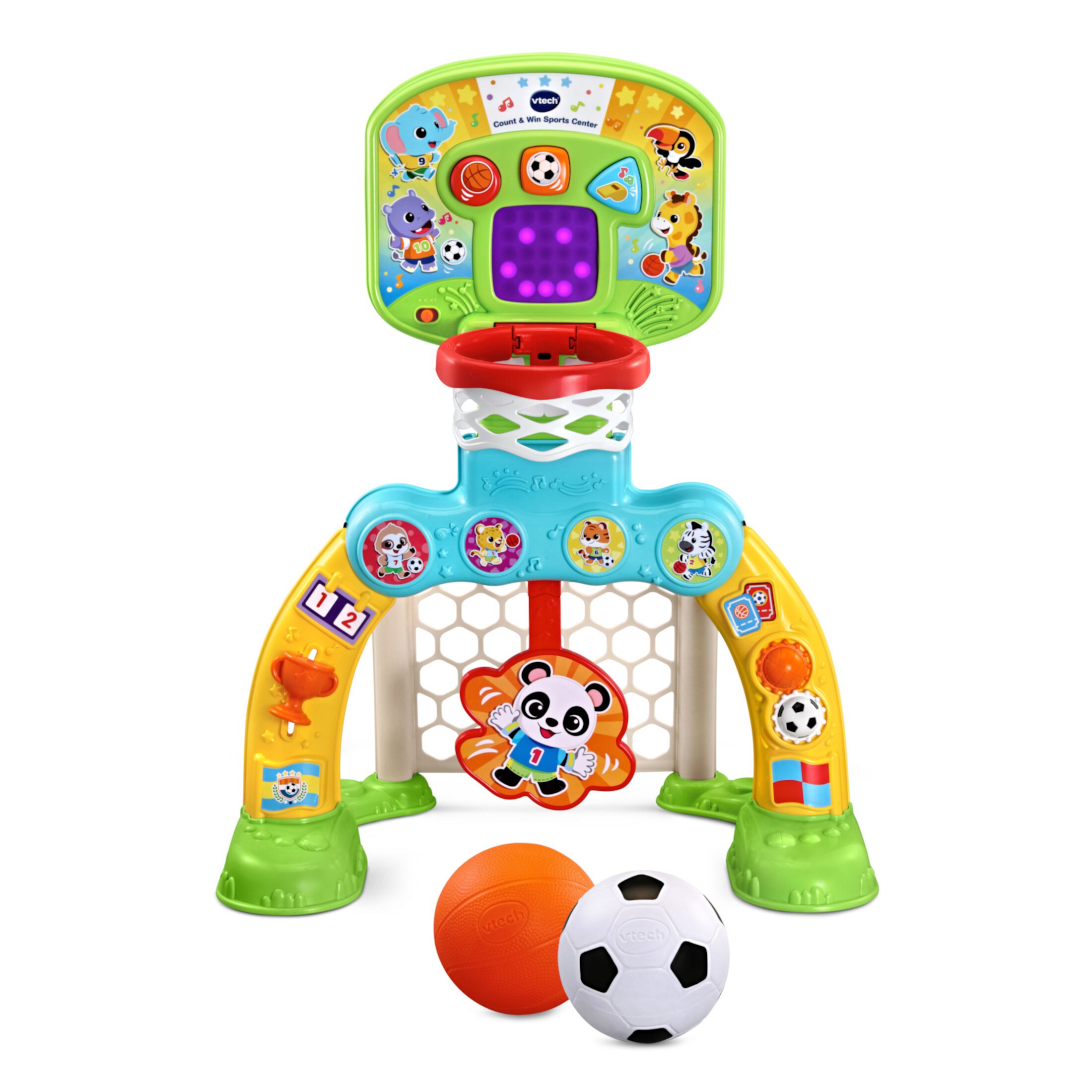 VTech Count & Win Sports Center Toy Sports Equipment with Accessories Included, Baby and Toddler Toys VTech