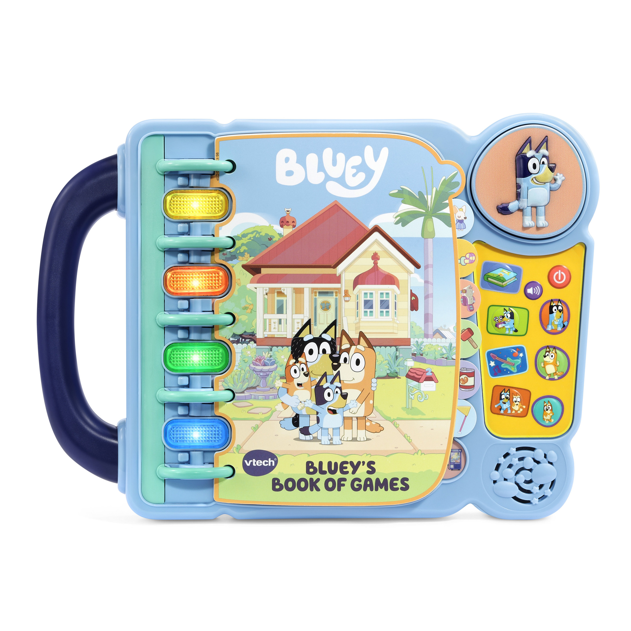 VTech Bluey Bluey's Book of Games Bluey Bluey Alphabet Toys Baby and Toddler Toys VTech