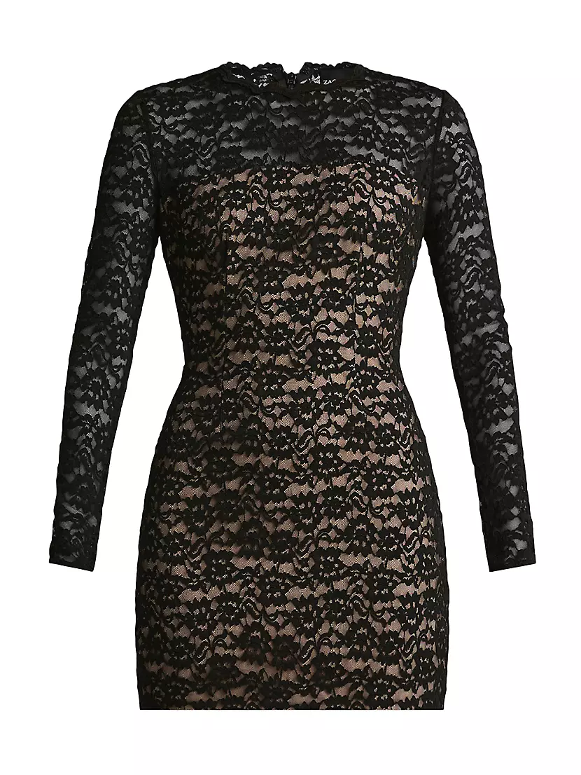 Женское Вечернее платье Zac Posen Lace Body-Con Zac Posen