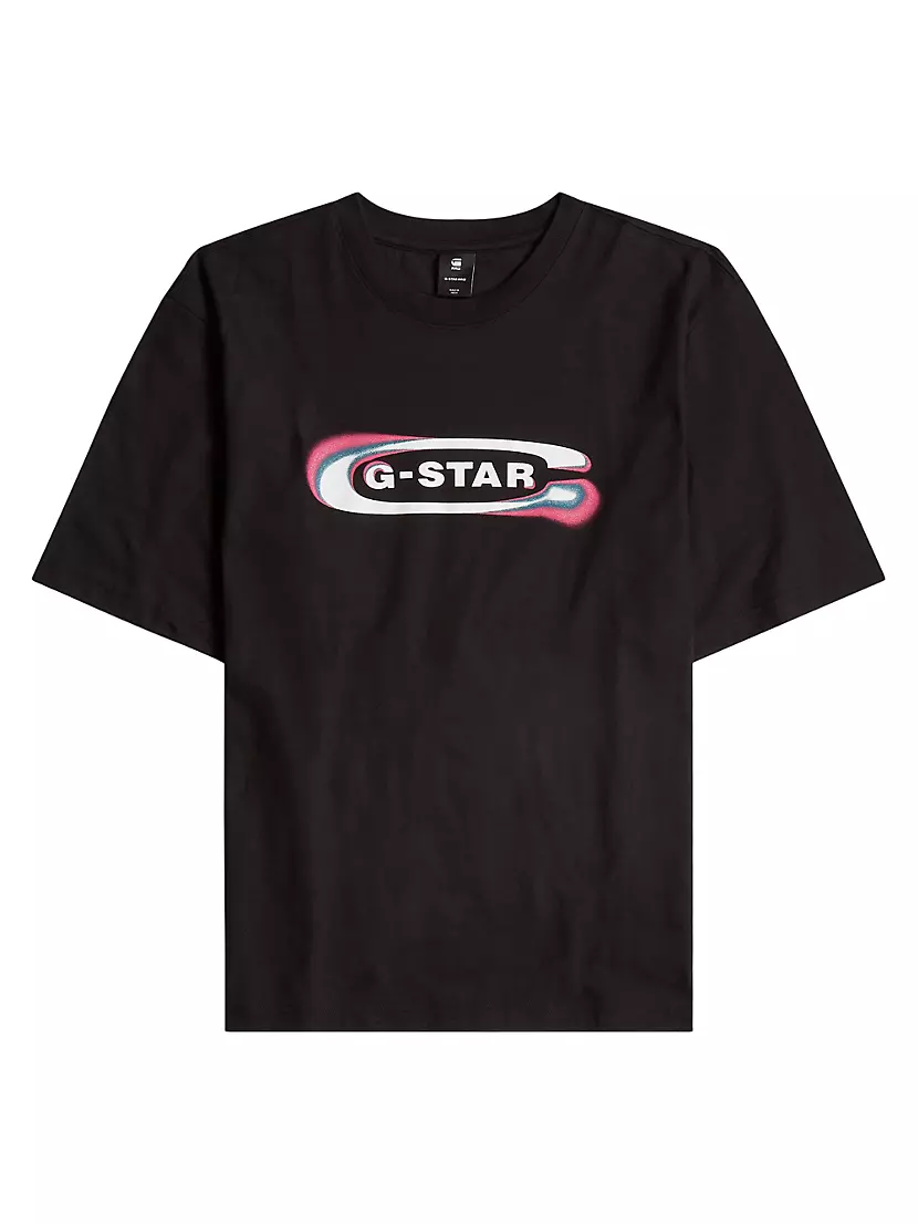 Мужская Футболка G-STAR RAW Gradient Old Skool Logo G-STAR RAW