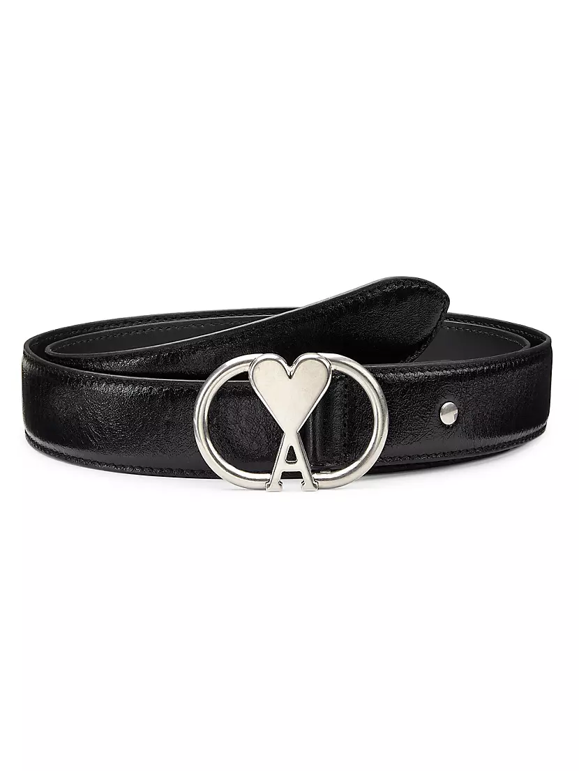 Ремень AMI Paris Unisex ADC Oval Buckle AMI Paris