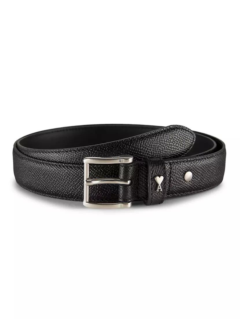 Ремень AMI Paris Paris Leather Belt AMI Paris