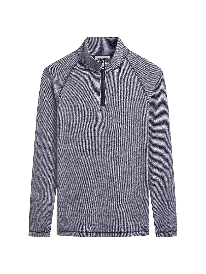 Мужской Пуловер BUGATCHI Knit Quarter-Zip BUGATCHI