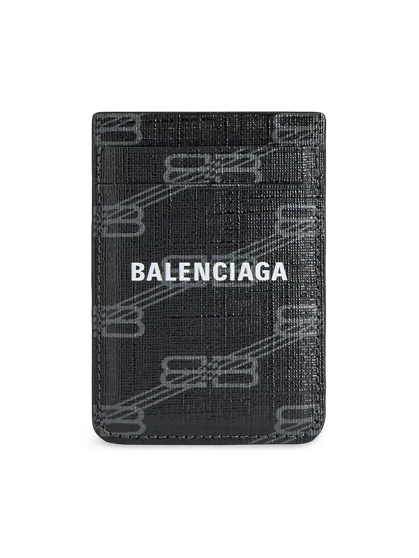 BB Signature Magnet Card Holder Balenciaga