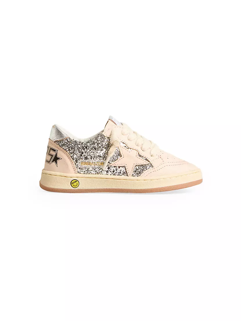 Детские Кроссовки GOLDEN GOOSE Ballstar Glitter GOLDEN GOOSE