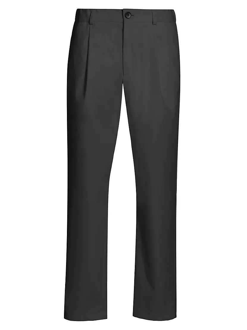 Mid-Rise Straight-Leg Pants HERNO