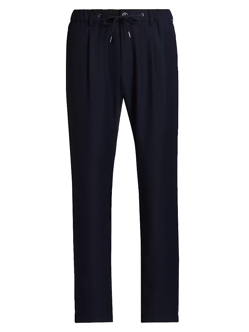 Drawstring Straight-Leg Pants HERNO