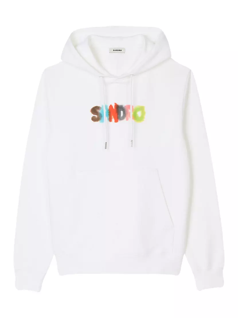 Мужское Худи Sandro Wild Animals Hoodie Sandro