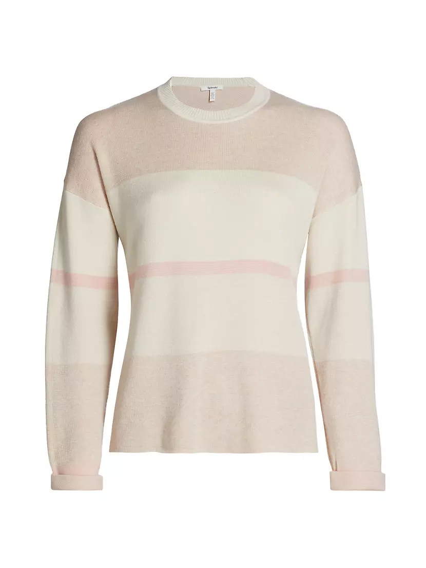 Georgie Striped Crewneck Sweater Splendid