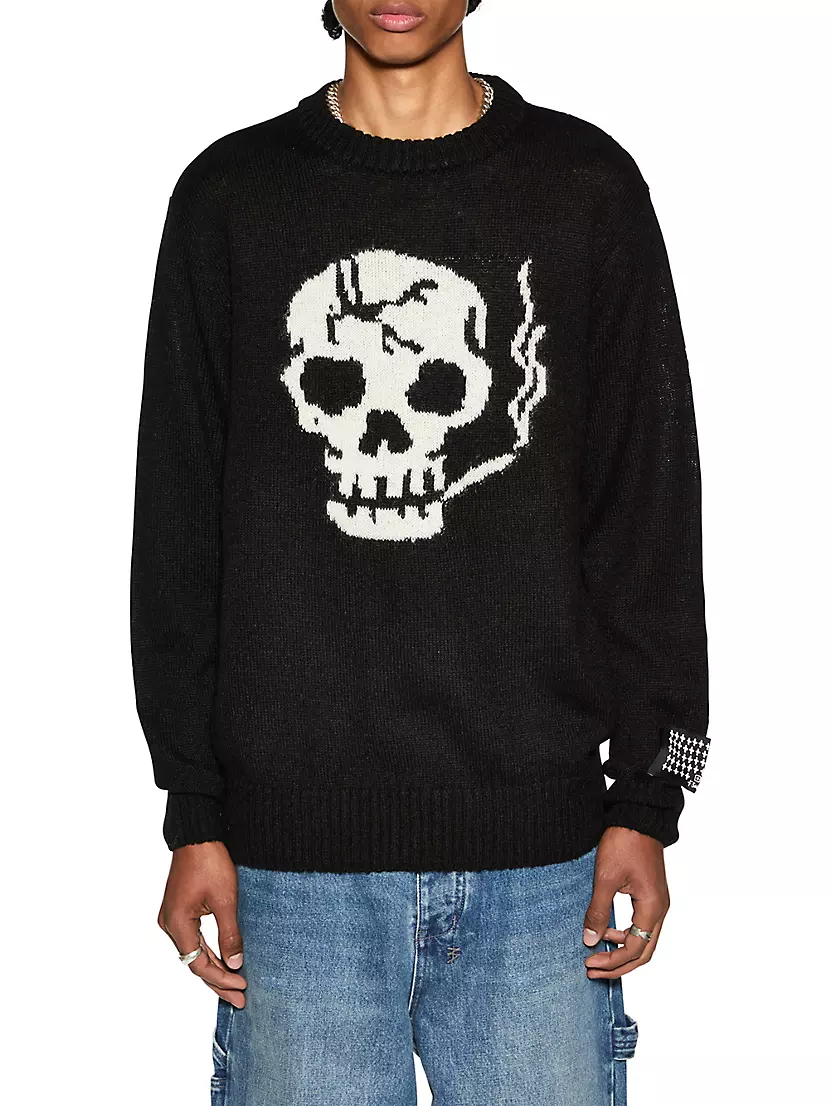 Мужской Свитер Ksubi Mad Mad World Dead Knit Crewneck Ksubi