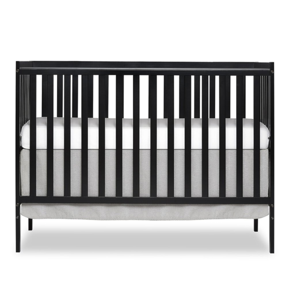 5-In-1 Convertible Crib With 3 Position Mattress Height Settings Converts From Crib To Toddler Bed Full Size Bed For Kids Teens Bedroom ASHION