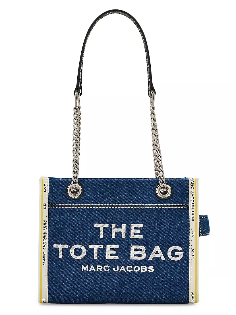 Сумка через плечо Marc Jacobs The Denim Chain Small Tote Marc Jacobs