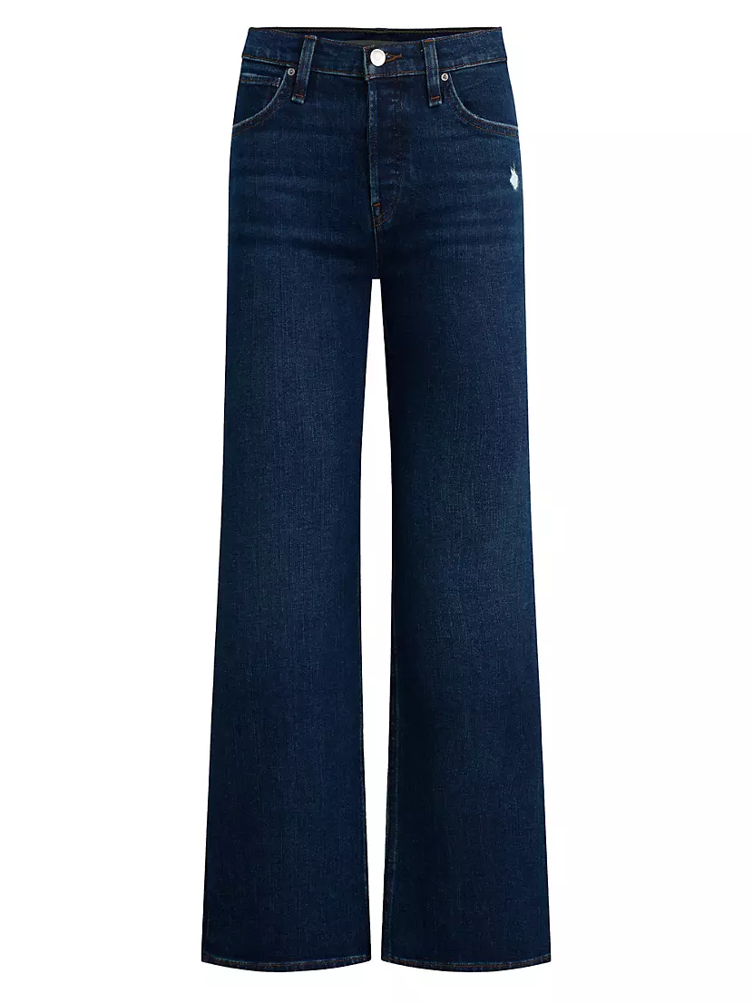 Rosie High-Rise Wide-Leg Jeans Hudson Jeans