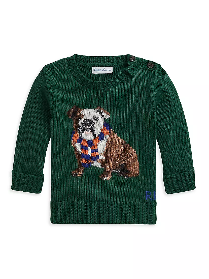 Детский Свитер Polo Ralph Lauren Bulldog Intarsia Polo Ralph Lauren