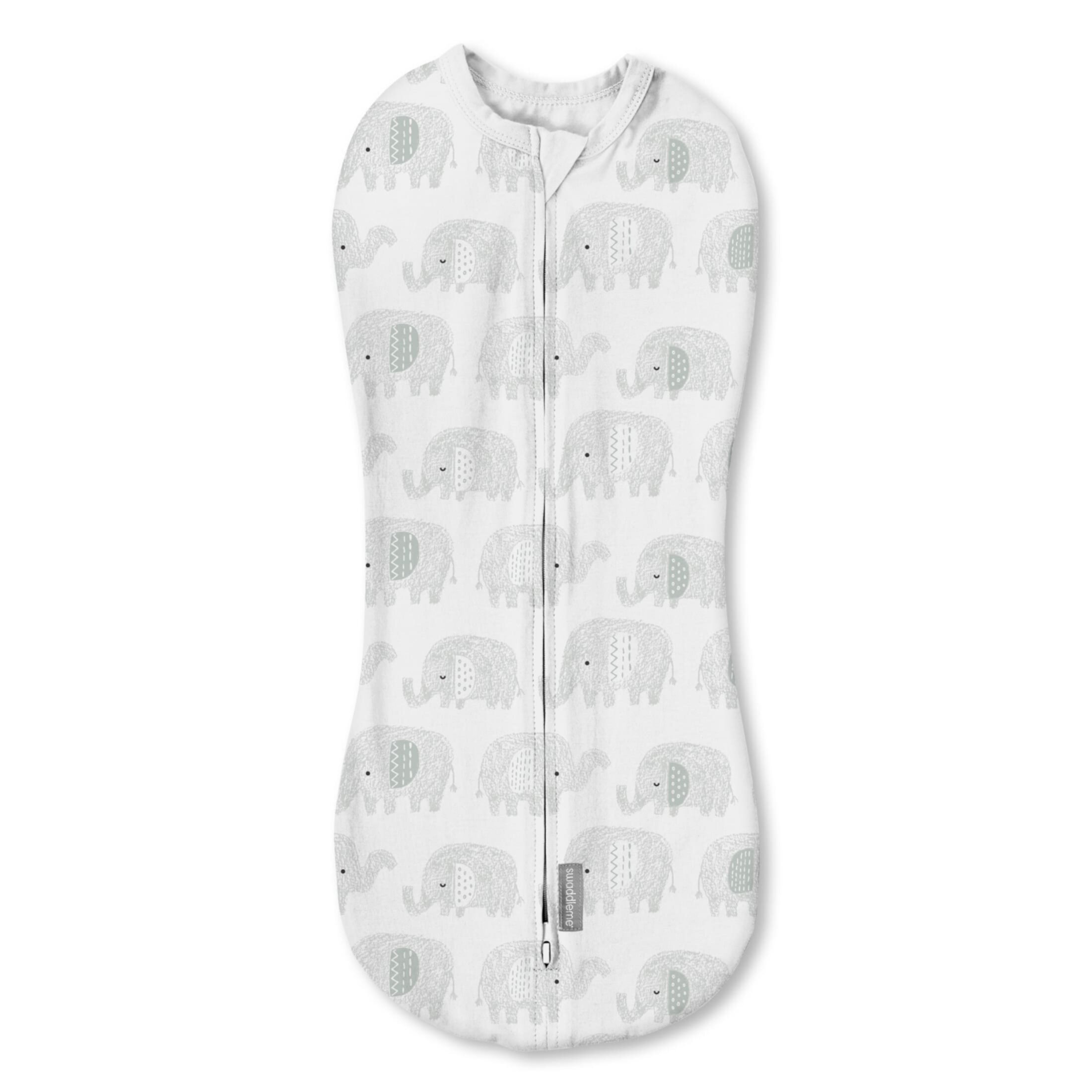 SwaddleMe by Ingenuity Pod, 0-2 Months, 1-Pack - Scribble Elephant Visit the Ingenuity Store