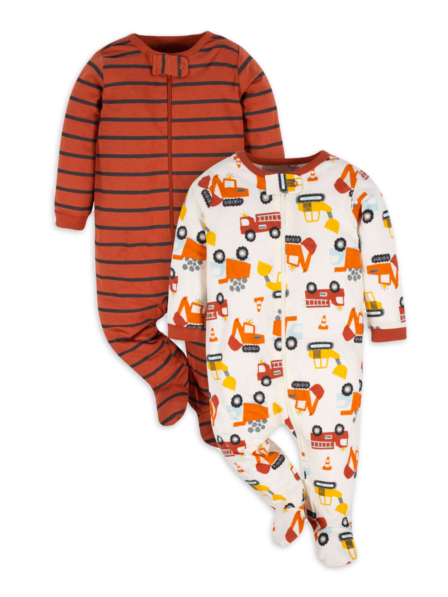 Gerber Baby Boy Sleep 'n Play Footed Pajamas, 2-Pack (0/3 Months - 6/9 Months) GERBER