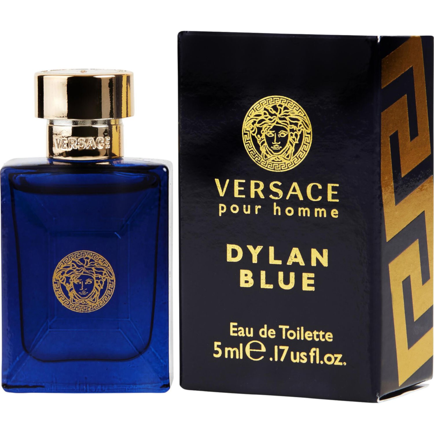 Versace Pour Homme Dylan Blue Eau de Toilette Botella de Spray en Miniatura Versace