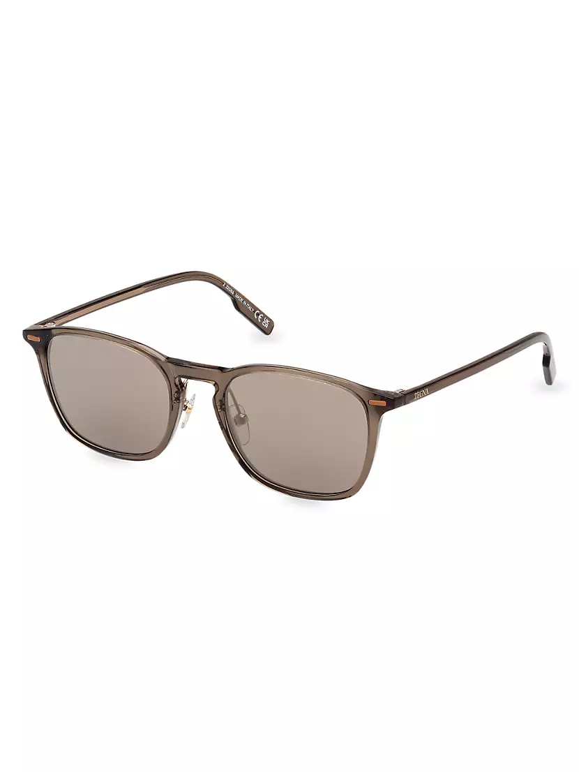 Солнцезащитные очки Zegna Round Acetate Zegna