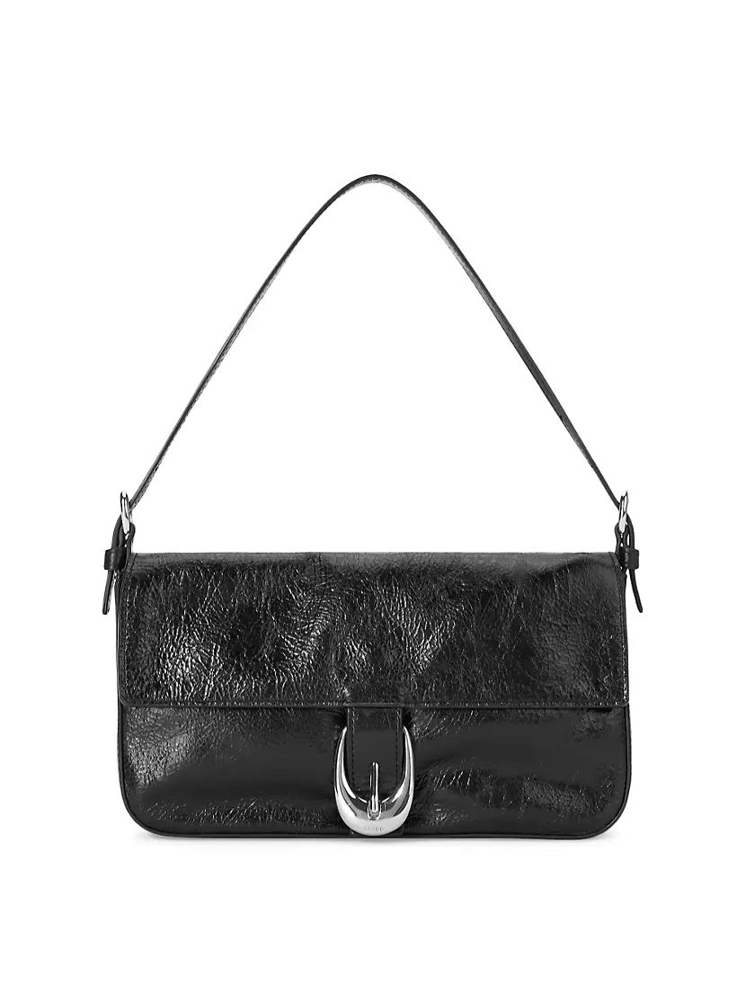 Harlow Leather Shoulder Bag Staud