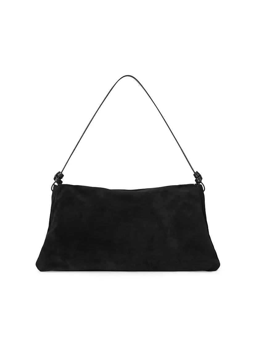 Wally Suede Shoulder Bag Staud