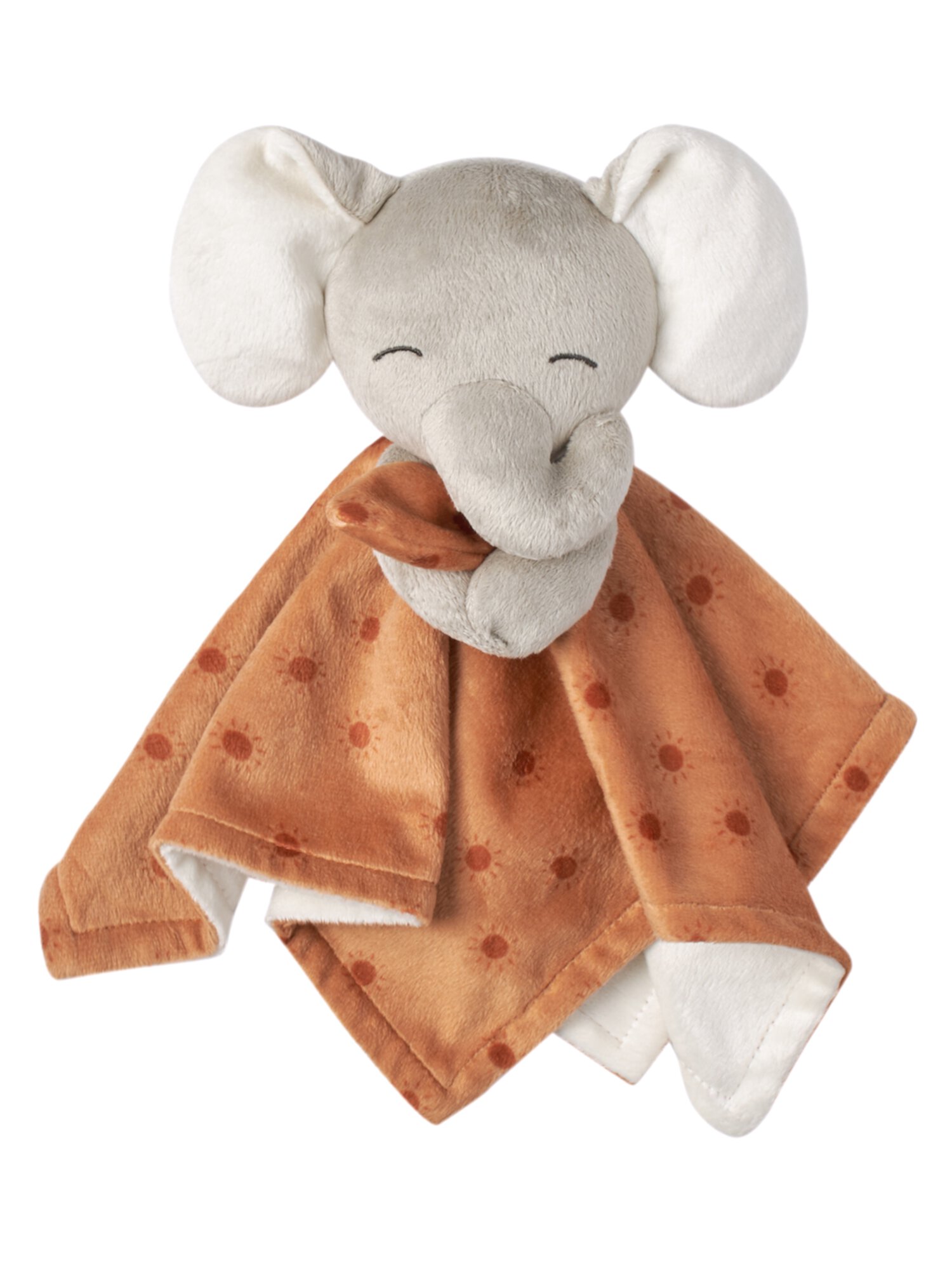 Modern Moments by Gerber Baby & Toddler Girl or Boy Gender Neutral Plush Security Blanket, Grey Elephant Modern Moments