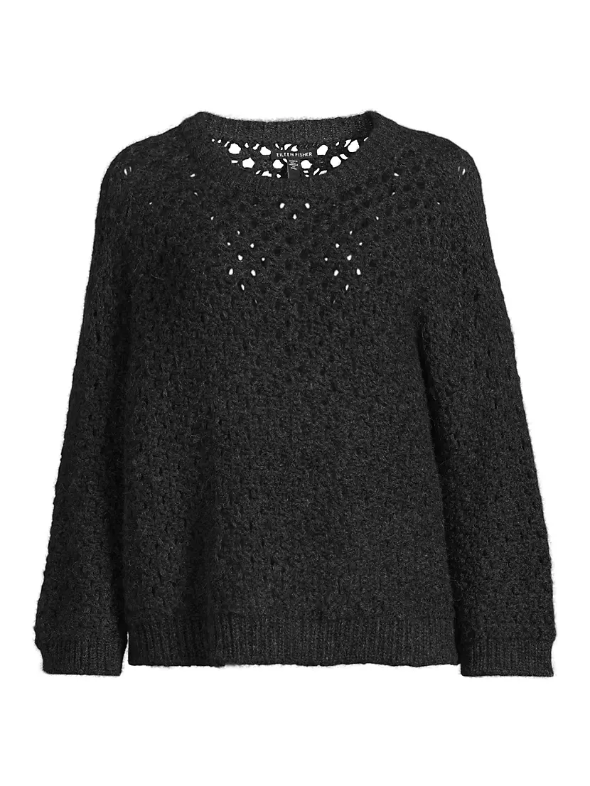 Женский Свитер Eileen Fisher Alpaca Knit Crewneck Eileen Fisher