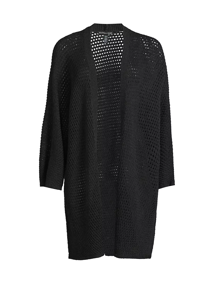 Женский Кардиган Eileen Fisher Open-Front Wool Eileen Fisher