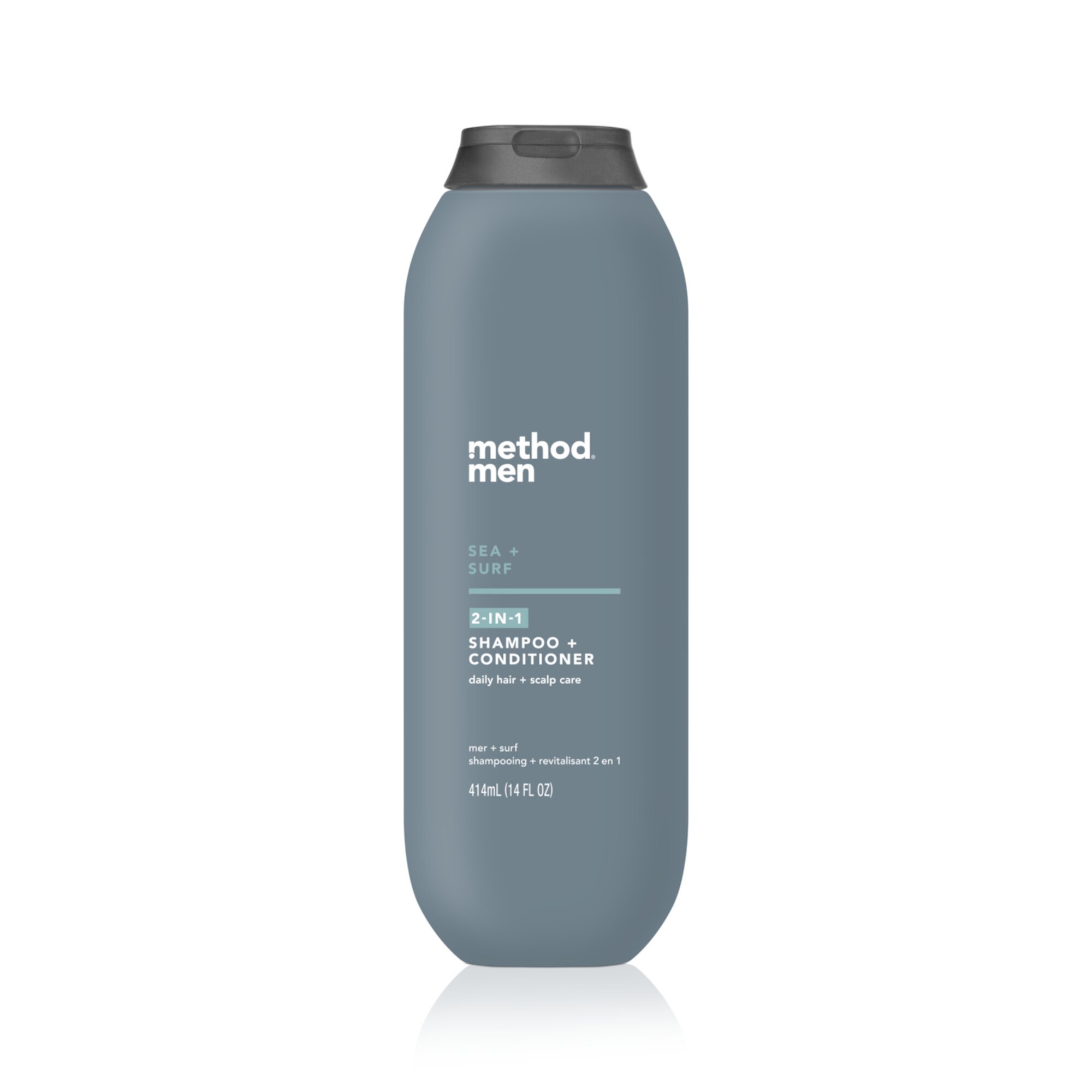 Method Men 2-in-1 Shampoo + Condtioner, Sea + Surf, 14 oz. Method