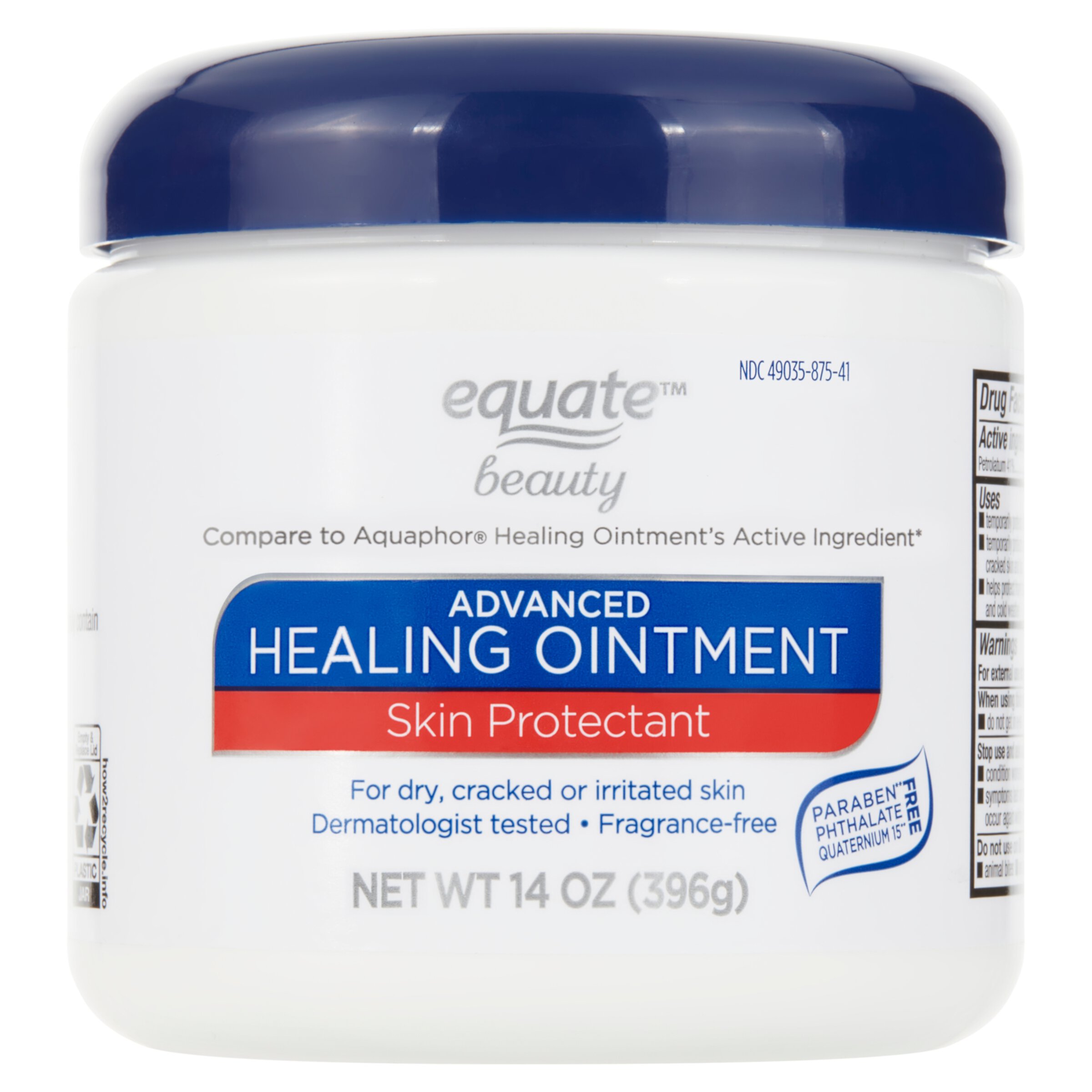 Equate Beauty Advanced Healing Ointment, 14 Oz. Equate