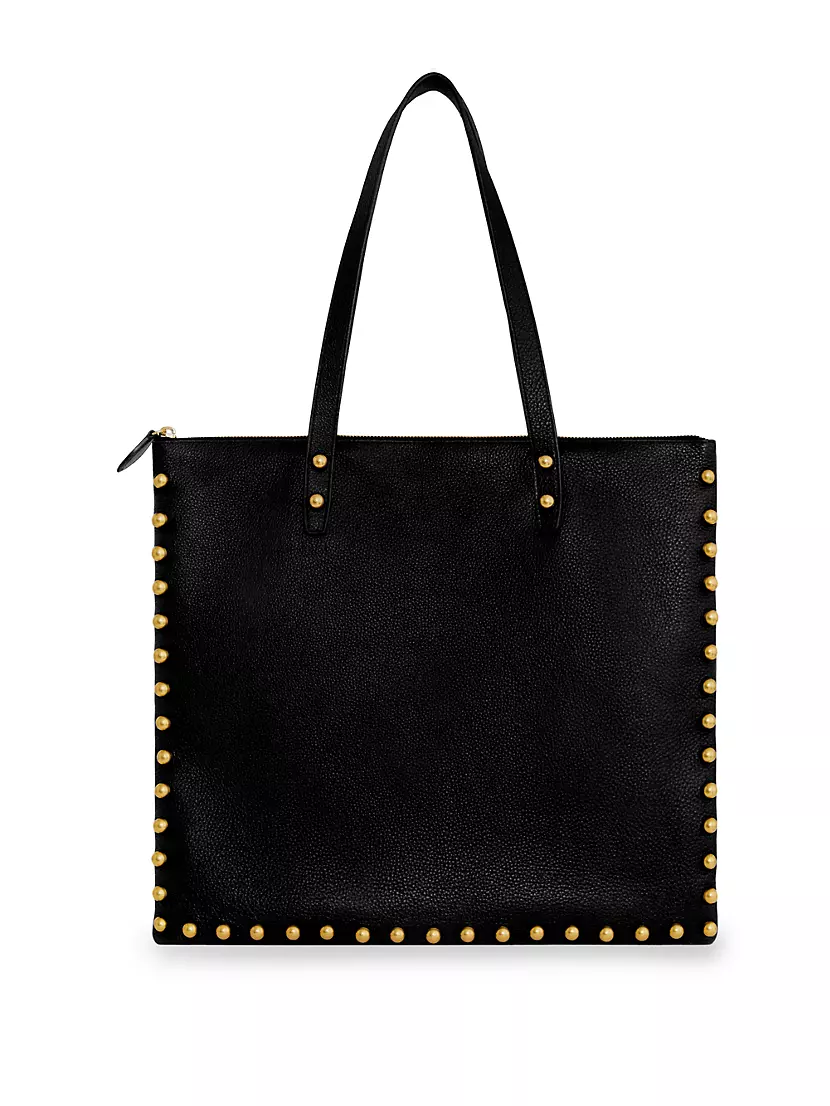 Milan Studded Leather Tote Bag Rebecca Minkoff