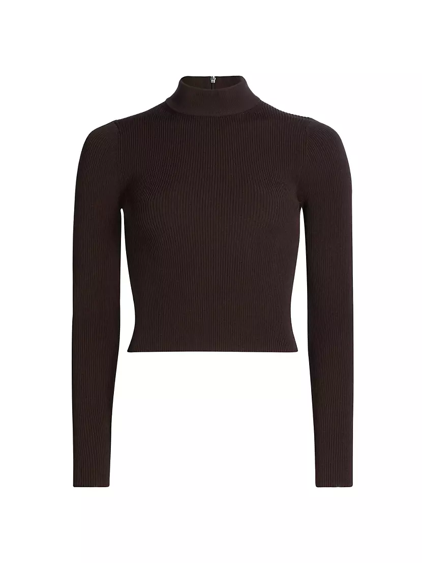 Ribbed Crop Sweater MICHAEL Michael Kors