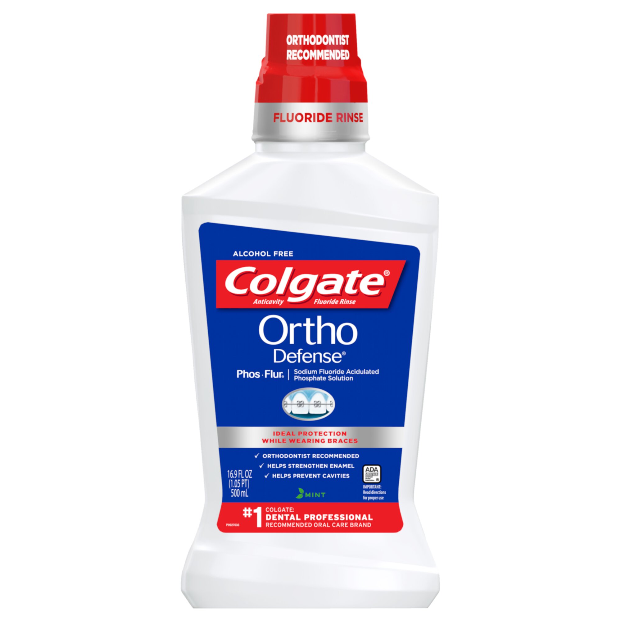 Colgate Phos-Flur Ortho Defense, Mint - 500 mL, 16.9 fl.oz. Visit the Colgate Store