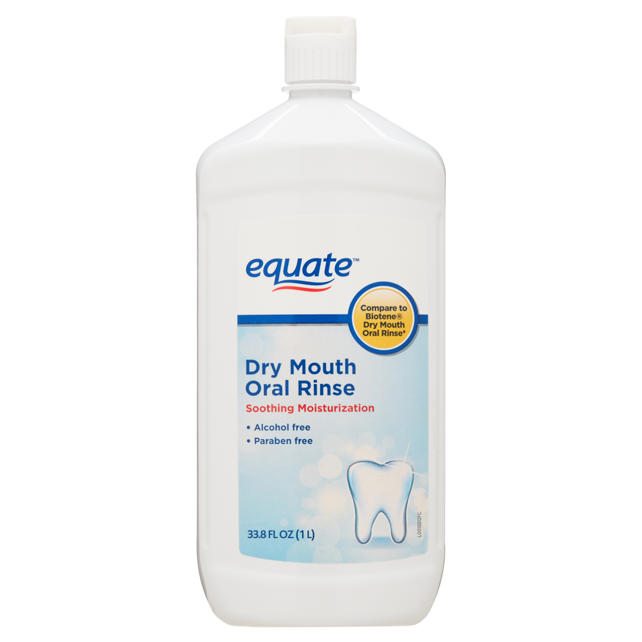 Equate Dry Mouth Oral Rinse, 33.8 fl oz Equate