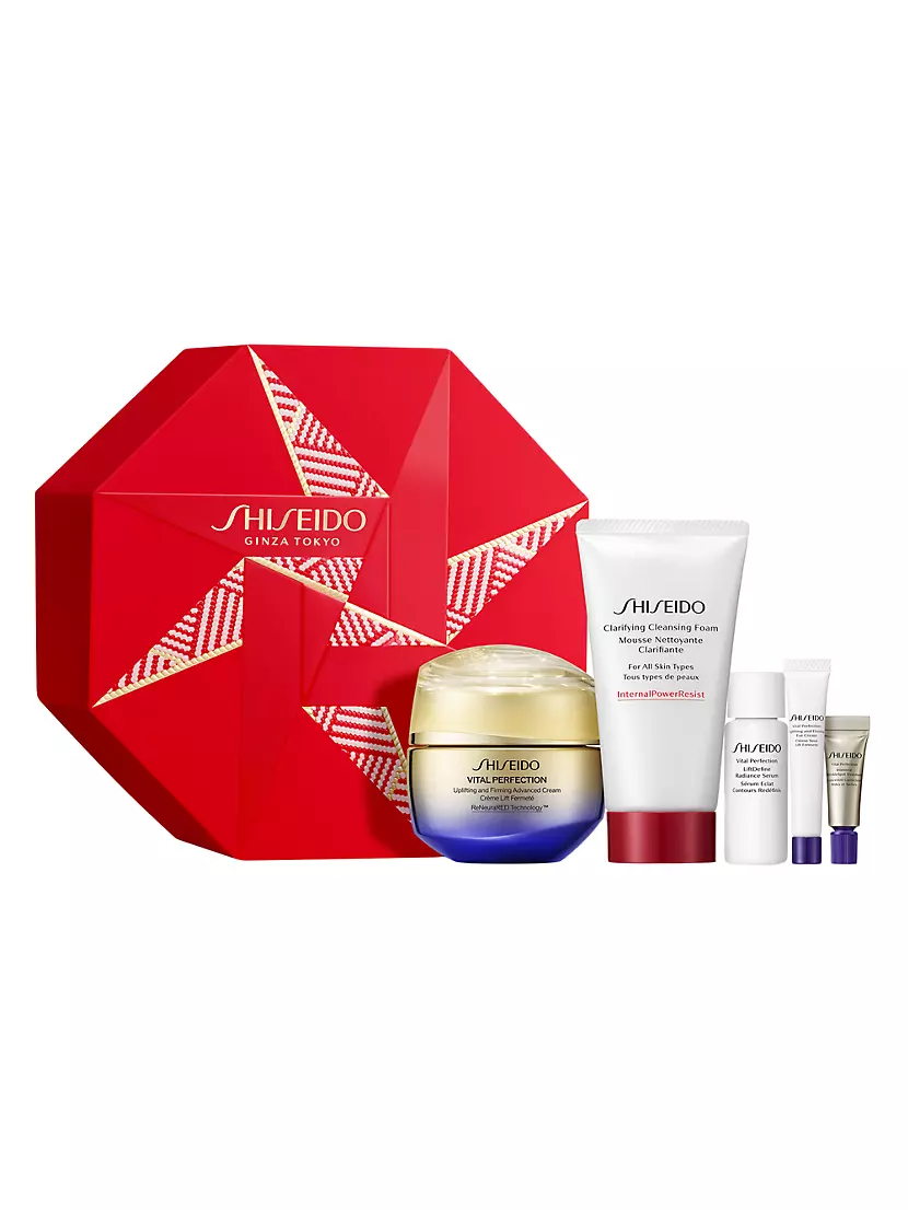 Vital Perfection 5-Piece Skin Care Set Shiseido