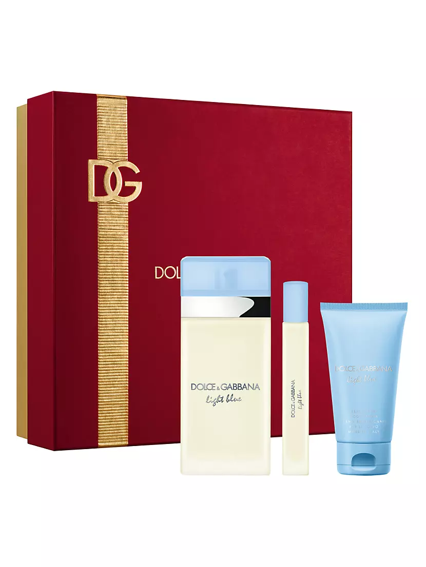 Light Blue Pour Homme Eau de Toilette 3-Piece Gift Set Dolce & Gabbana