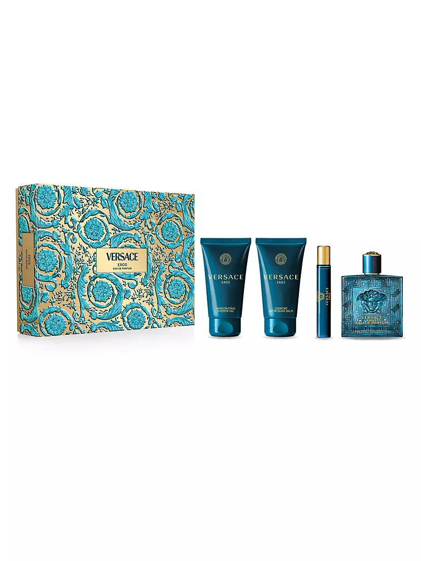 Eros Eau de Parfum 4-Piece Gift Set Versace