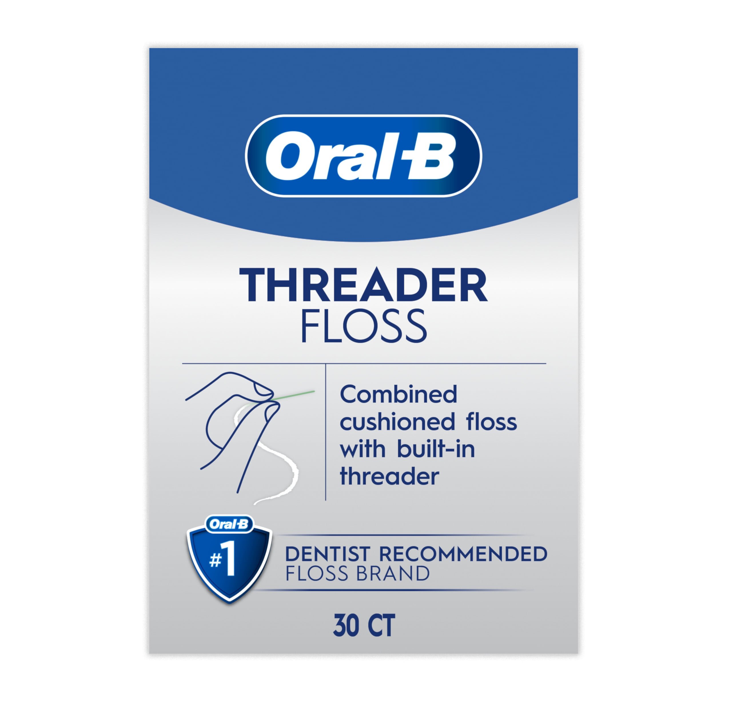 Oral-B Glide Pro-Health Dental Floss Threader, 30 Count Oral-B