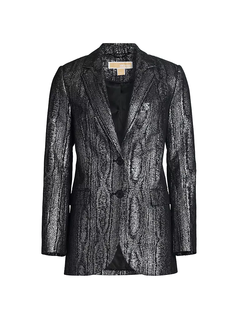  Блейзер MICHAEL Michael Kors Mensy Metallic Tailored MICHAEL Michael Kors