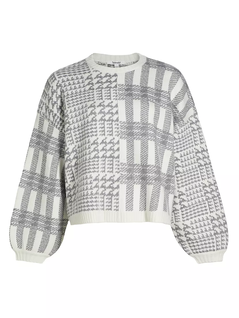 Elliott Plaid Sweater Splendid