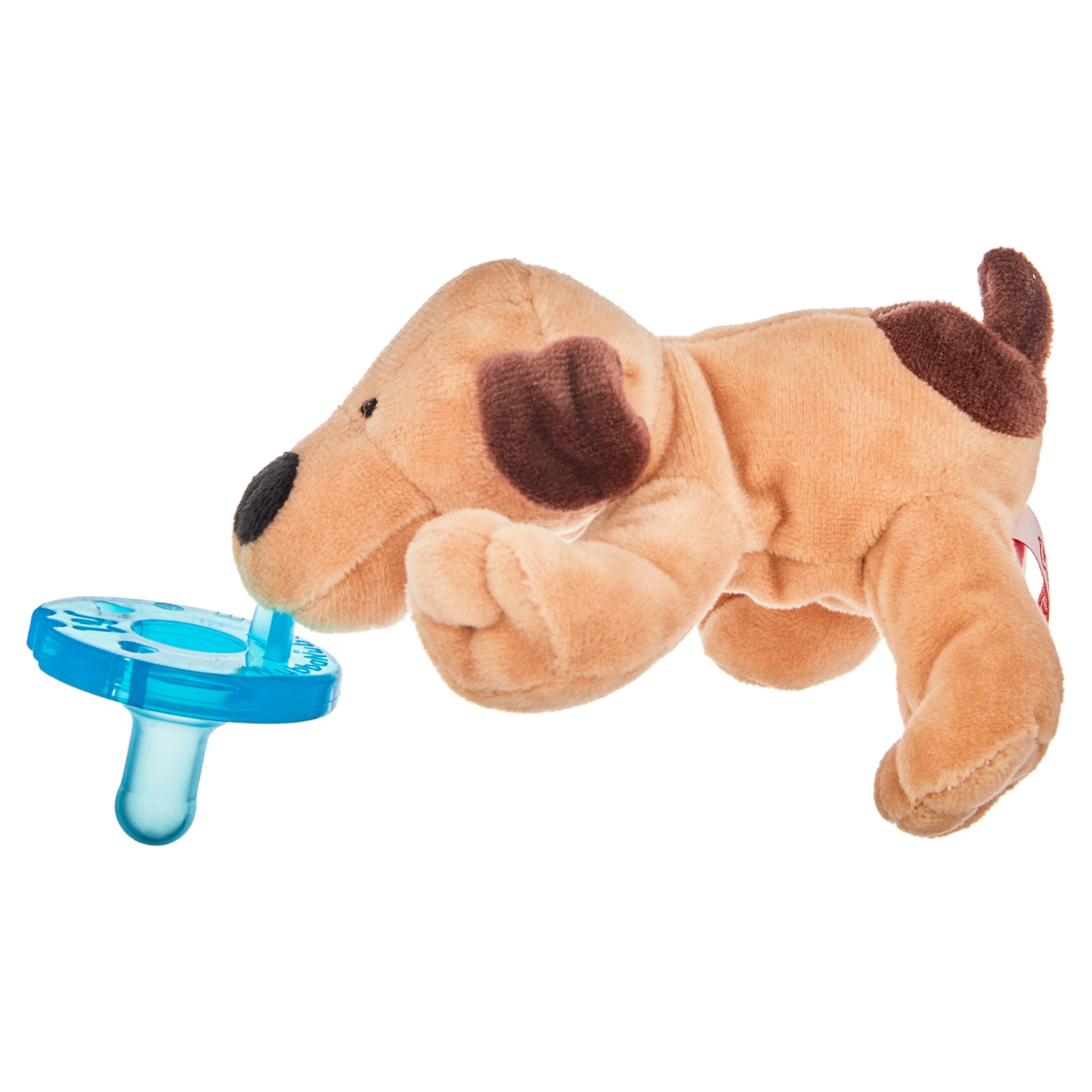 WubbaNub Brown Puppy Pacifier , 0-6 Months WubbaNub