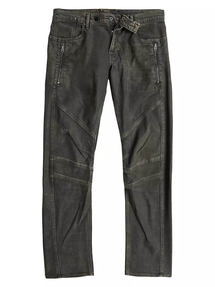 Мужские Джинсы skinny G-STAR RAW Moto Cross 3D Zip G-STAR RAW