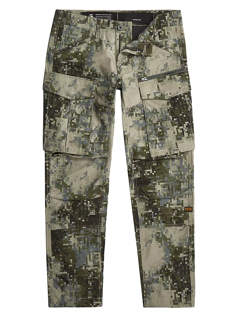 Мужские Повседневные брюки G-STAR RAW Rovic Zip 3D Digi Camo G-Star Raw