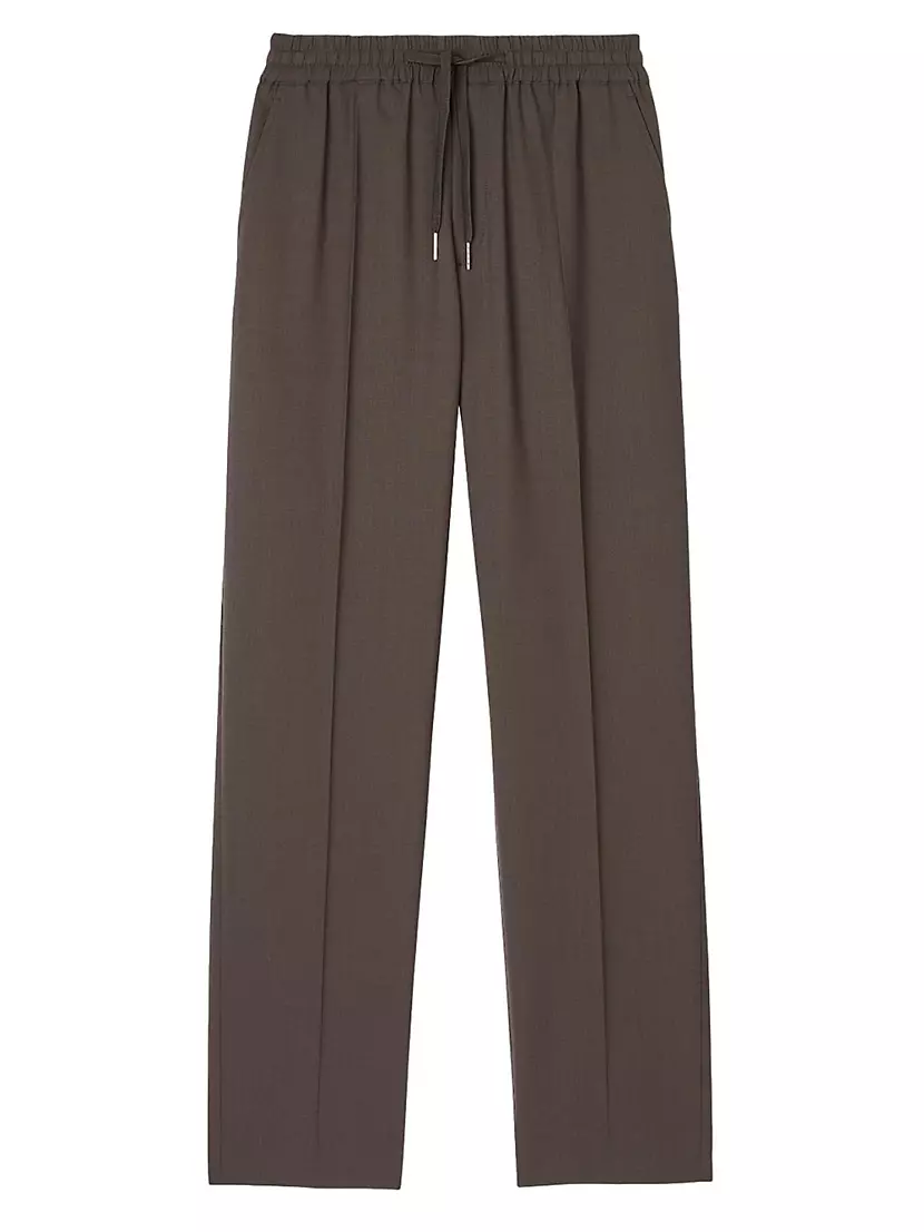 Elasticated Waist Trousers Sandro