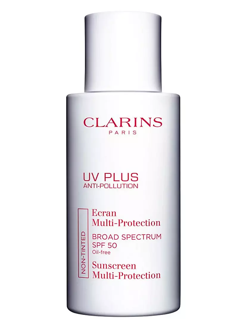 Солнцезащитный крем с цветным эффектом SPF 50 для лица Anti-Pollution Clarins