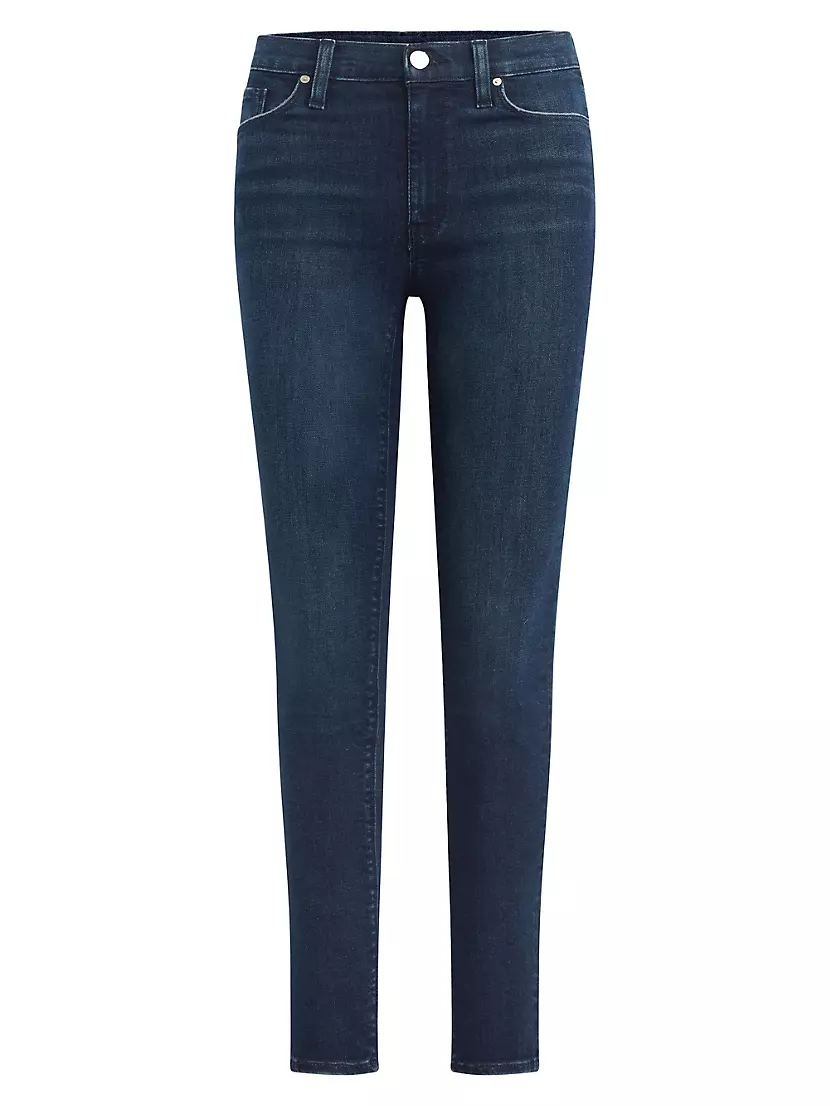 Barbara High-Rise Super Skinny Crop Jeans Hudson Jeans