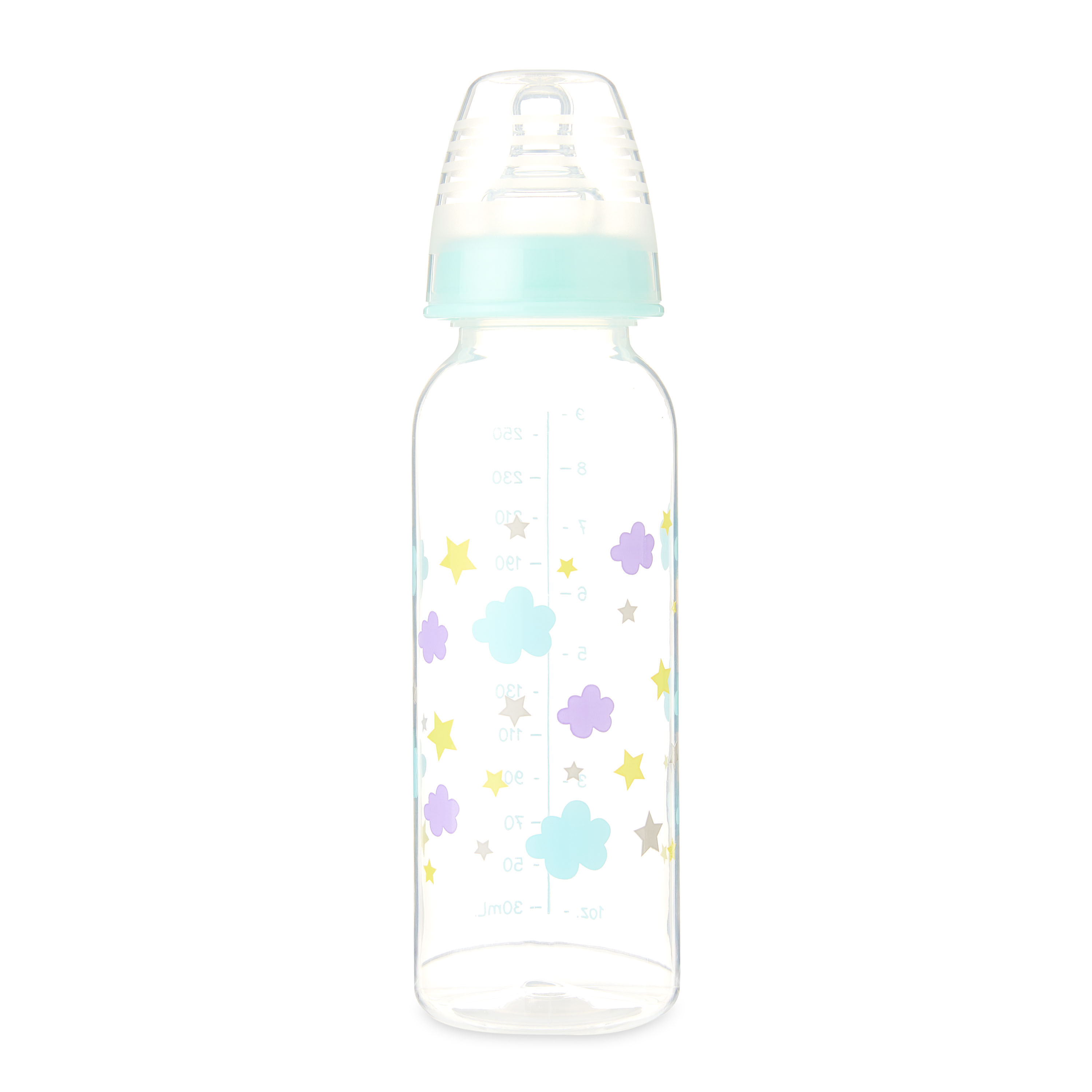 Parent's Choice Standard Neck Bottle, 9 fl oz, Newborn 0+ Months, Neutral, 1 Pack Parent's Choice