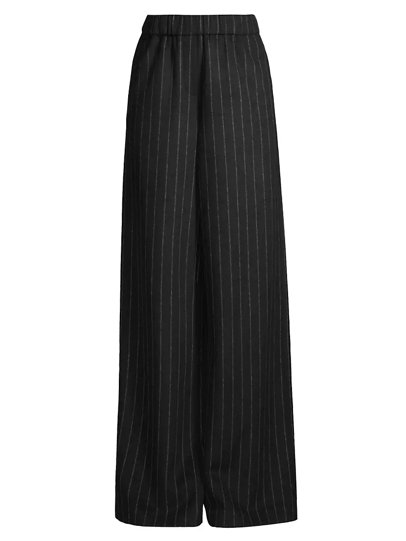 Женские Повседневные брюки Jason Wu Pin-Stripe Wide-Leg Jason Wu